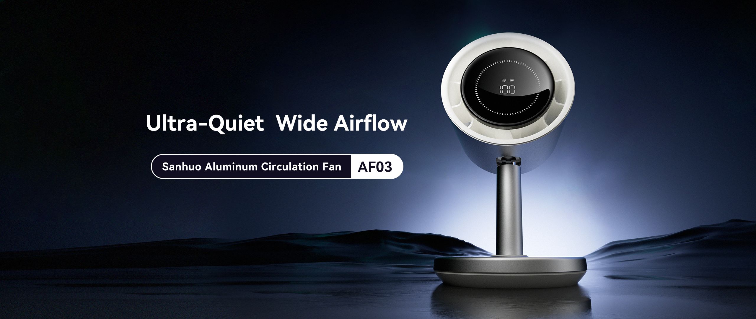 AF03 - Sanhuo Aluminum Circulation Fan